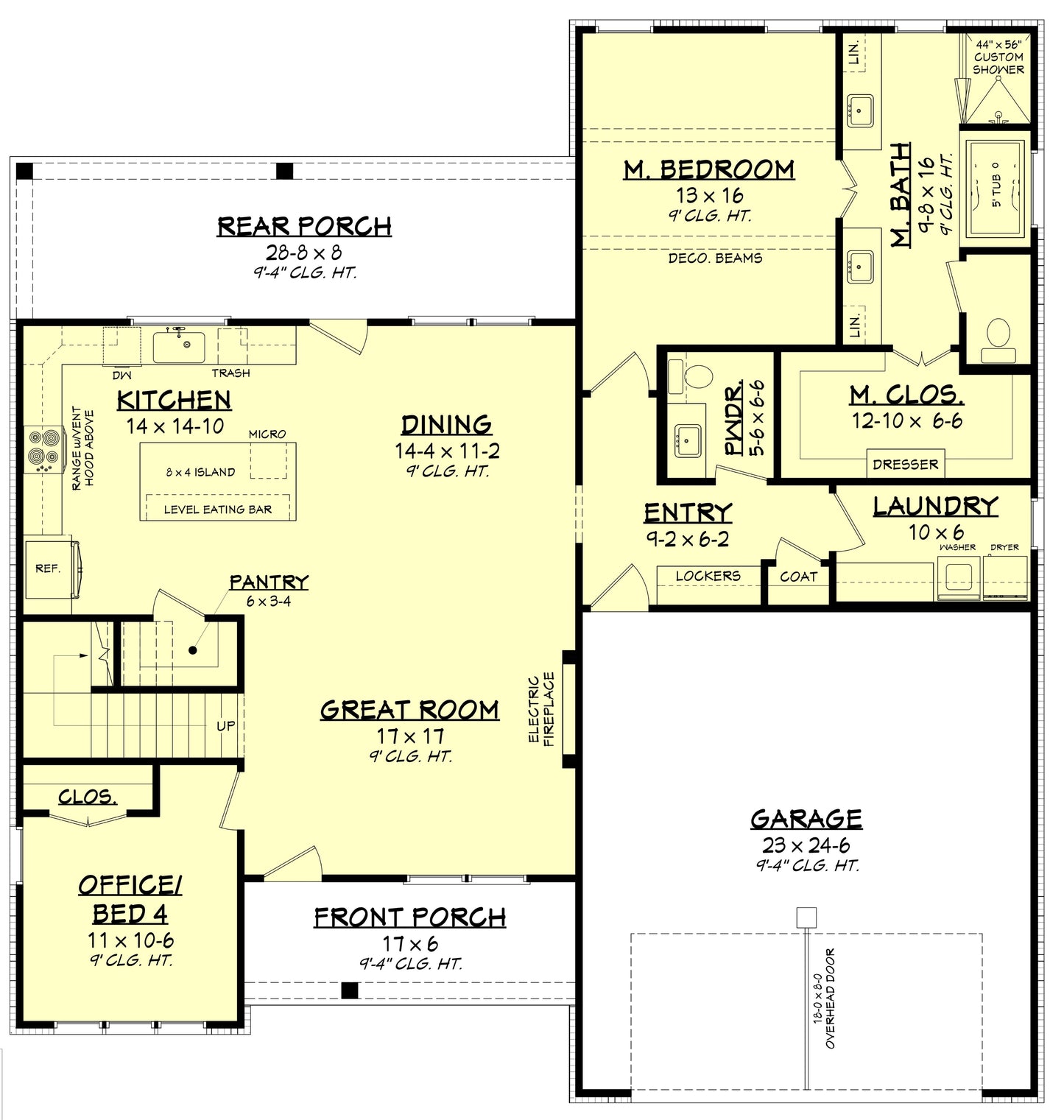 HPZ-26043 Justin Farmhouse Plan