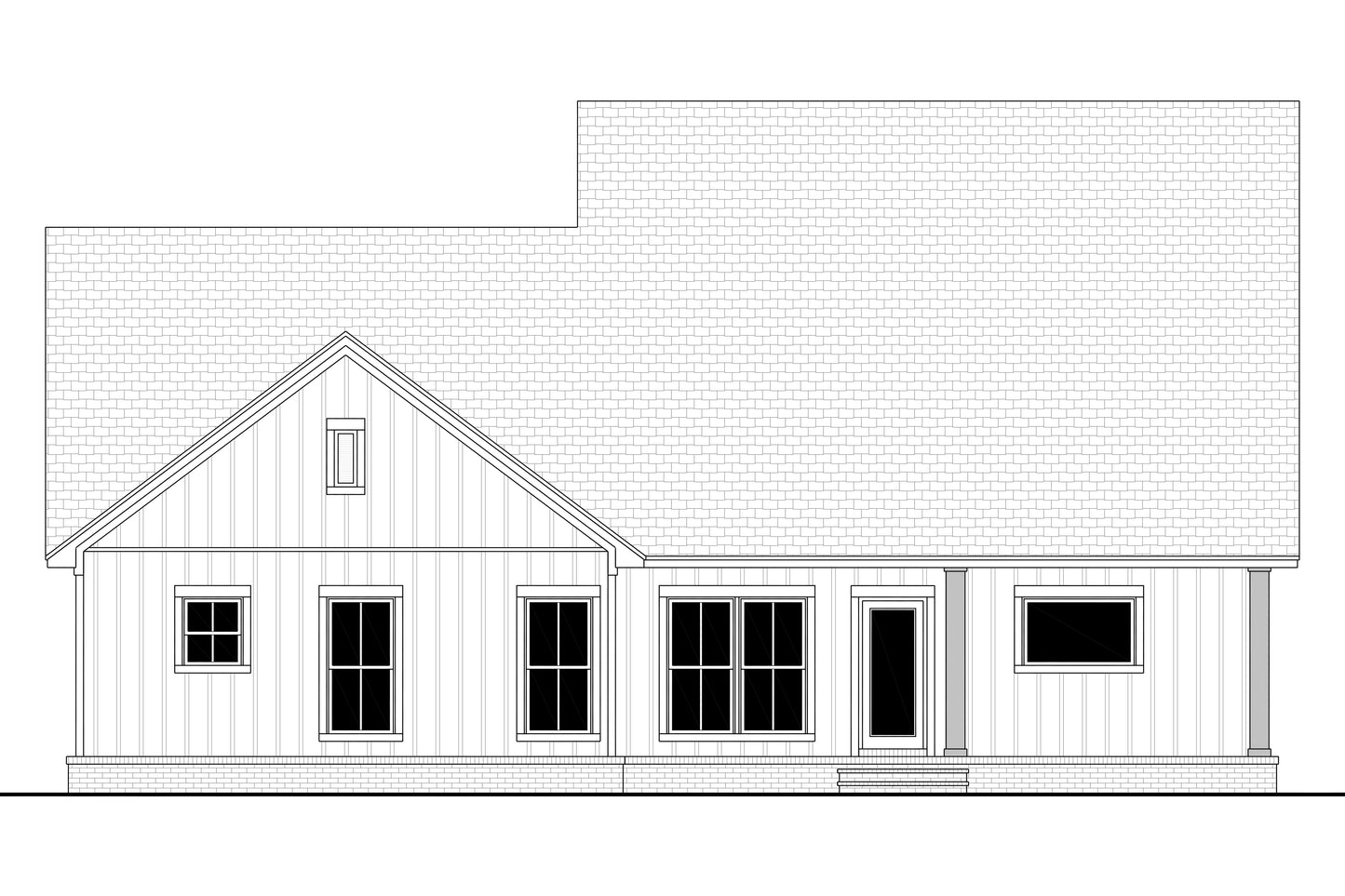 HPZ-26043 Justin Farmhouse Plan