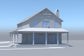 HPZ-26045 Tyler Barndominium House Plan