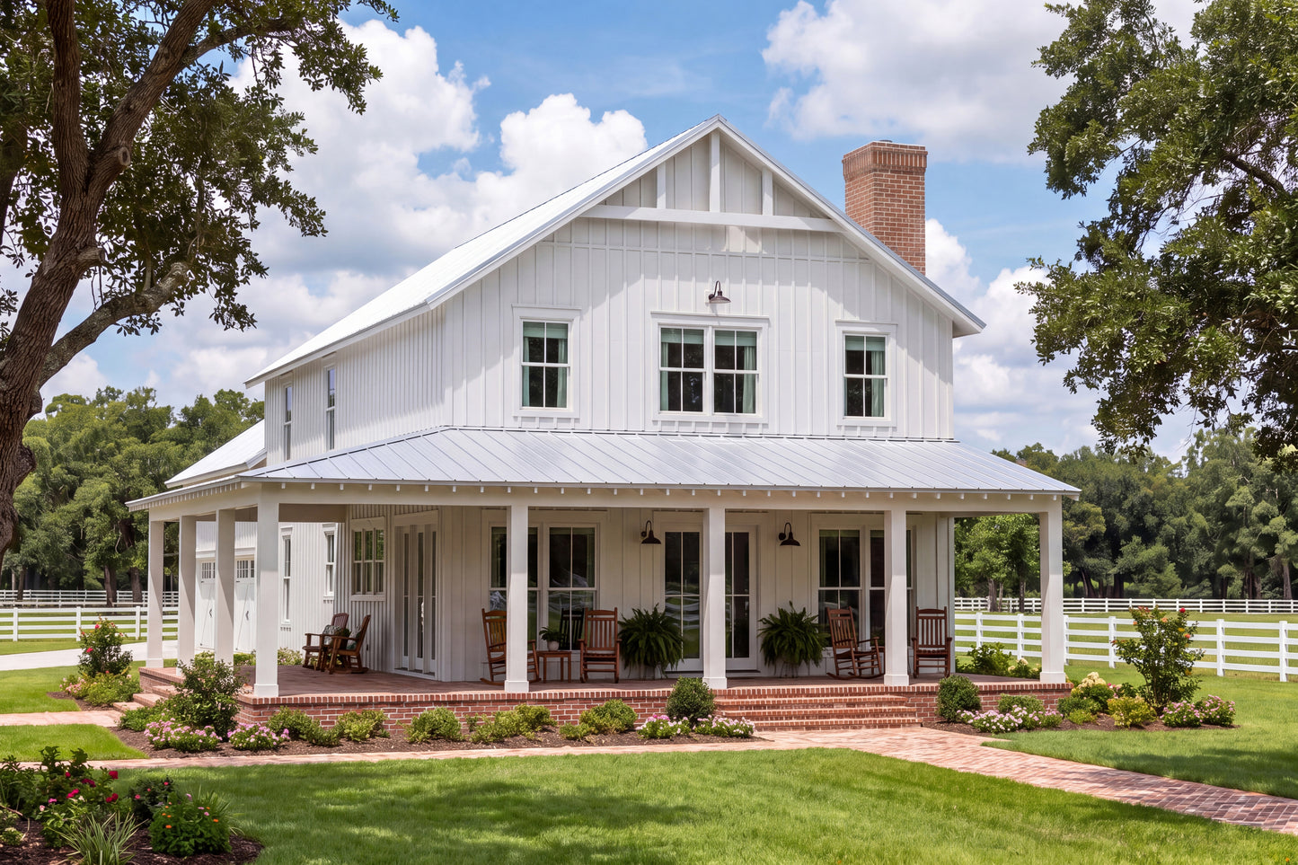 HPZ-26045 Tyler Barndominium House Plan