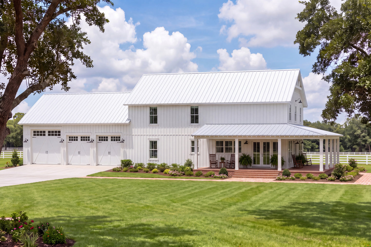 HPZ-26045 Tyler Barndominium House Plan