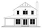 HPZ-26045 Tyler Barndominium House Plan