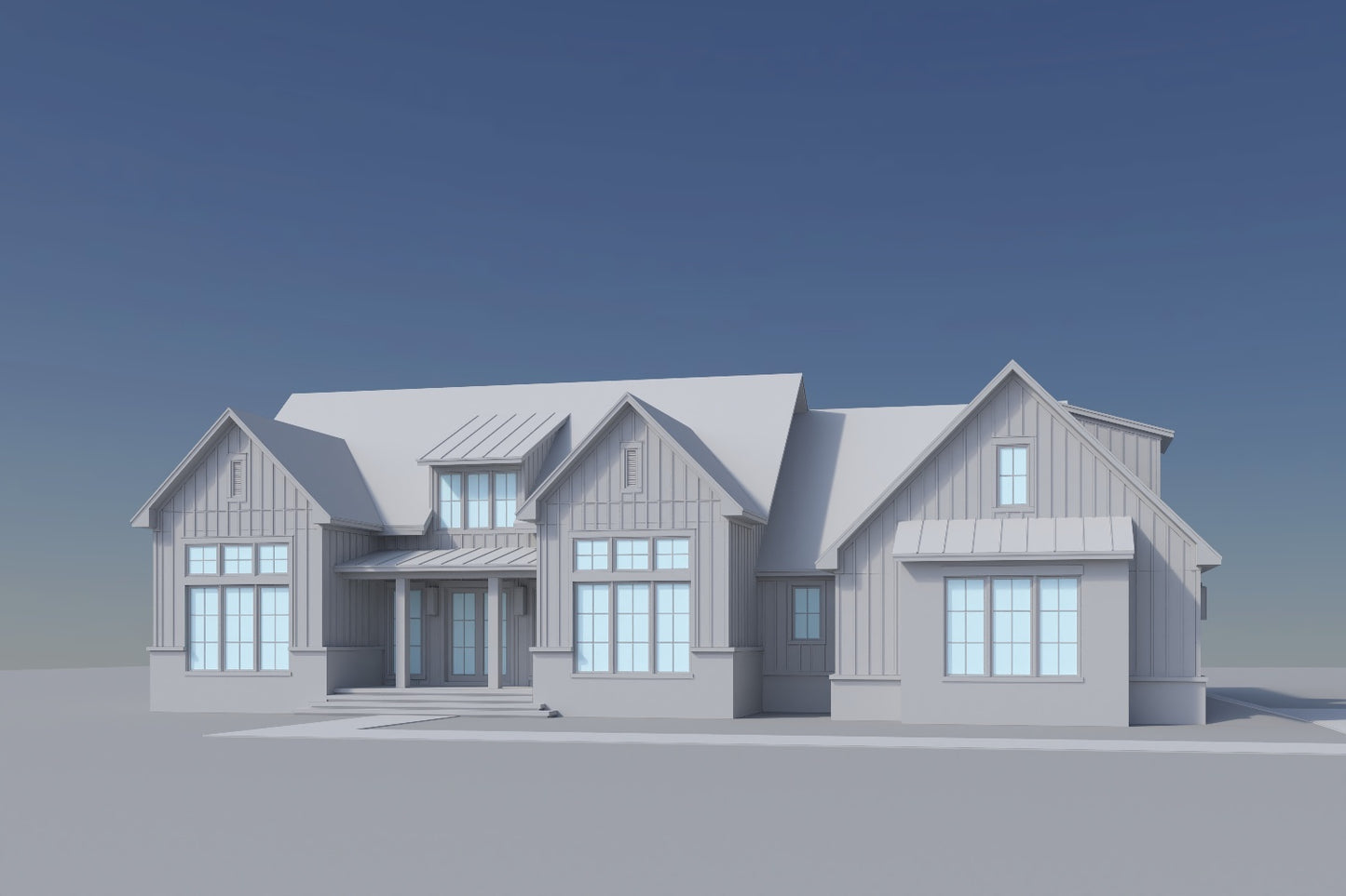 HPZ-26047 Raymond Farmhouse Plan