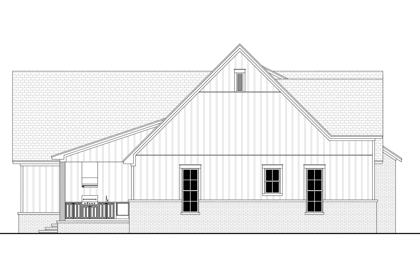 HPZ-26047 Raymond Farmhouse Plan