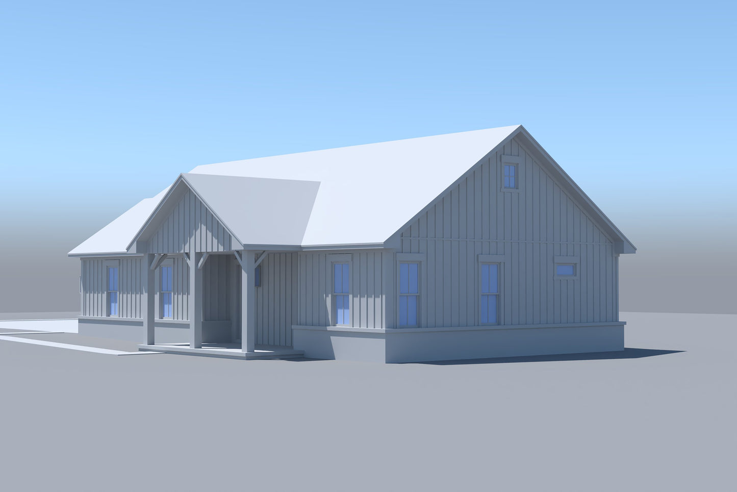 HPZ-26048 Wendy Farmhouse Plan