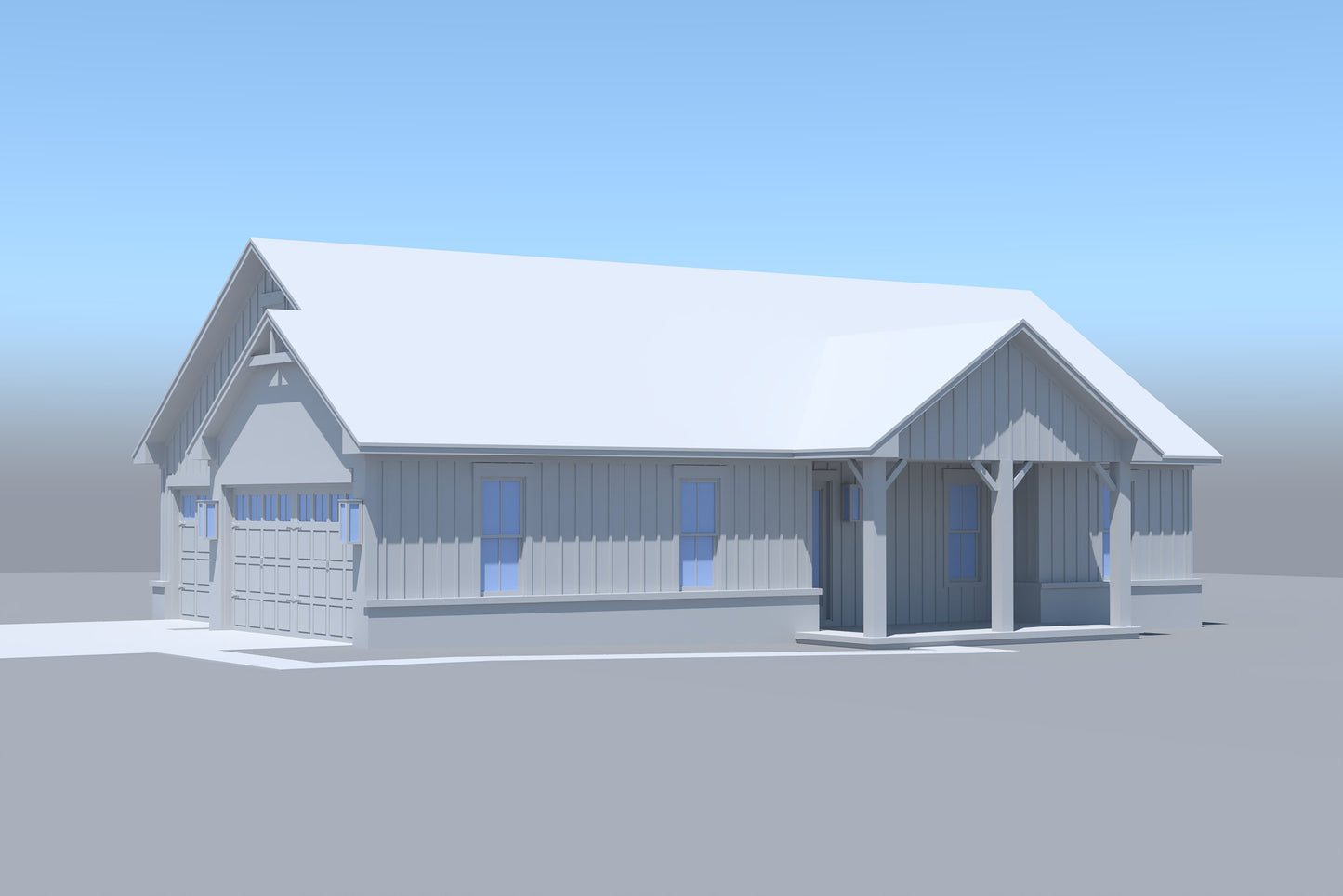 HPZ-26048 Wendy Farmhouse Plan