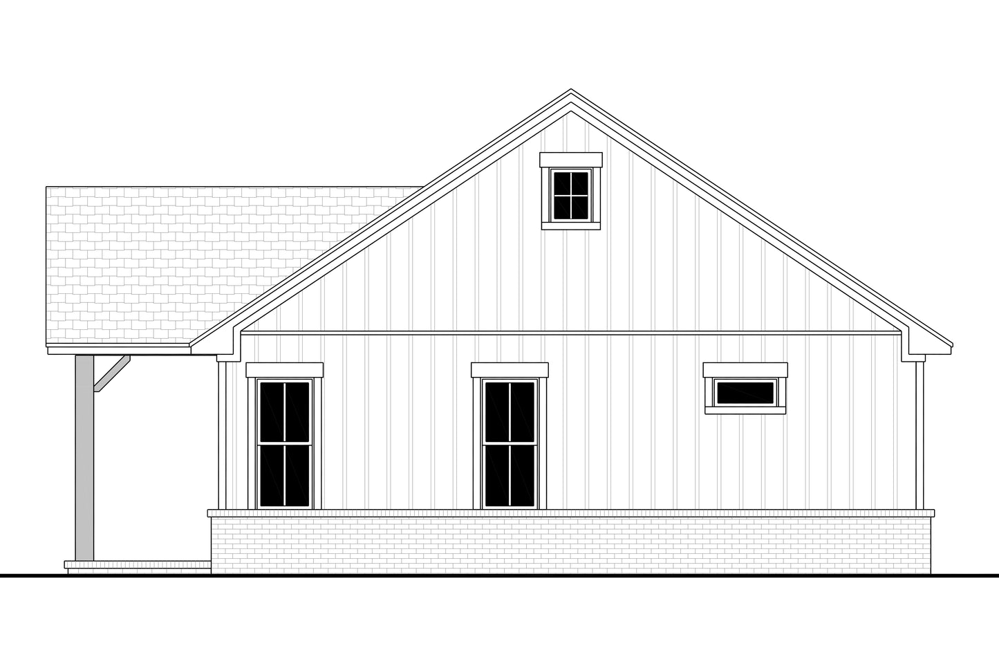 HPZ-26048 Wendy Farmhouse Plan