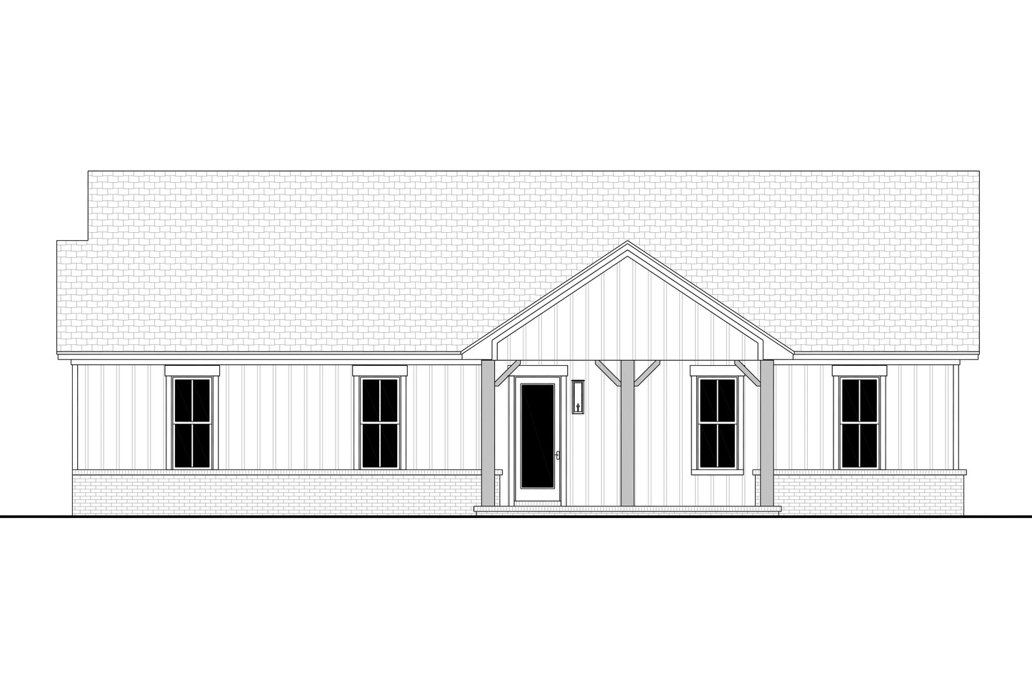 HPZ-26048 Wendy Farmhouse Plan