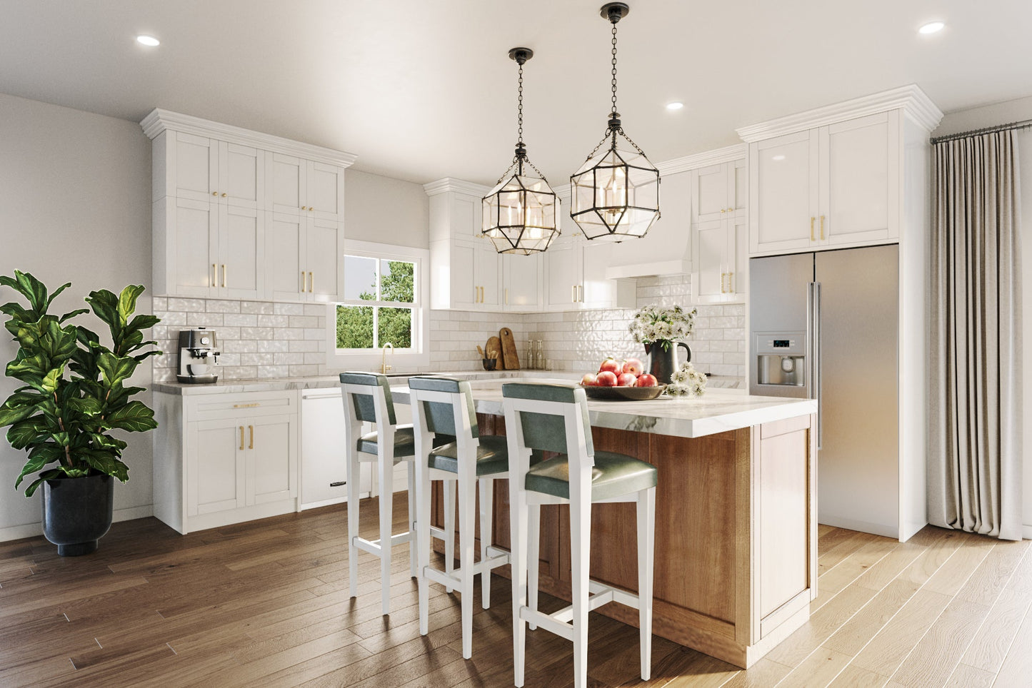 AK-4007-C Aurelia Barndominium House Plan