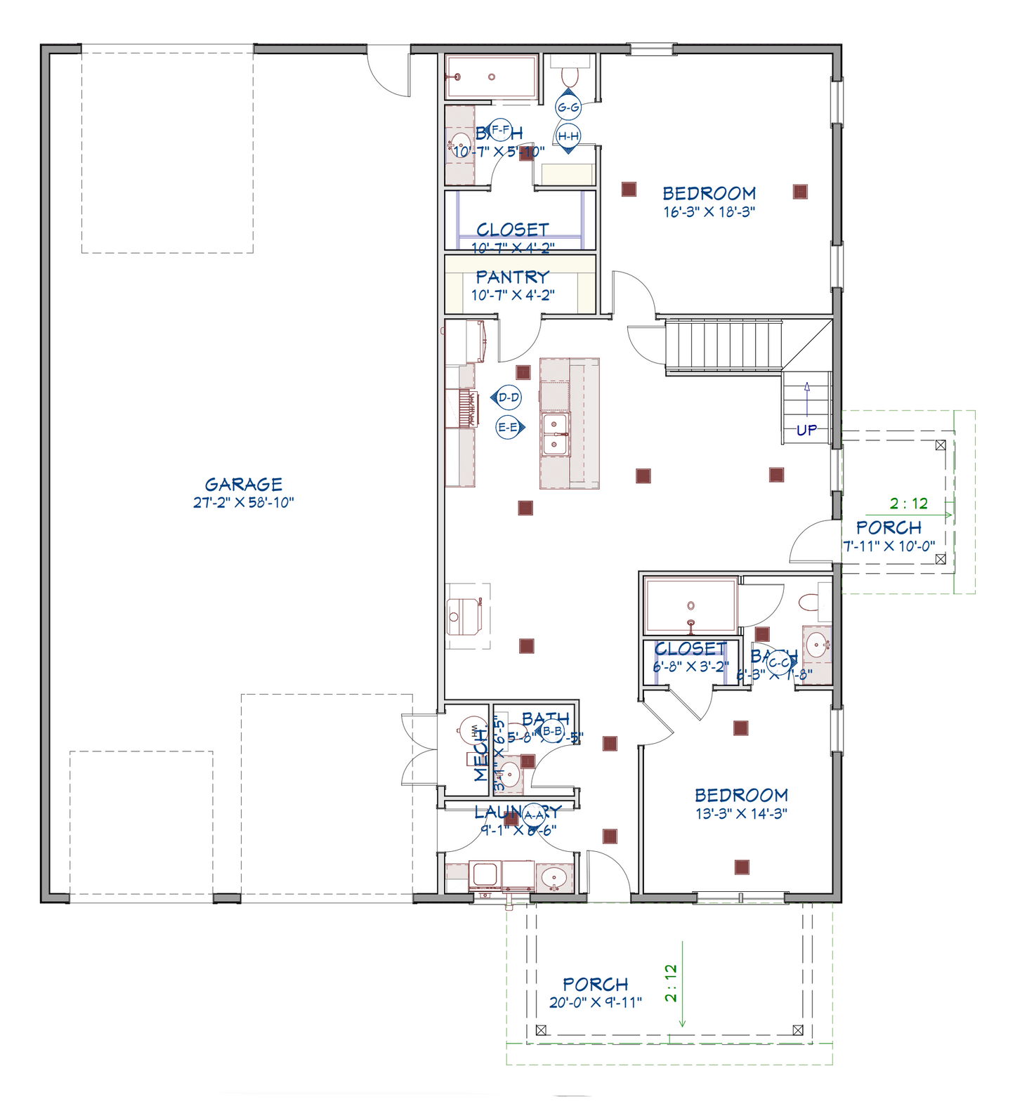 LP-71006 Holly Barndominium House Plan