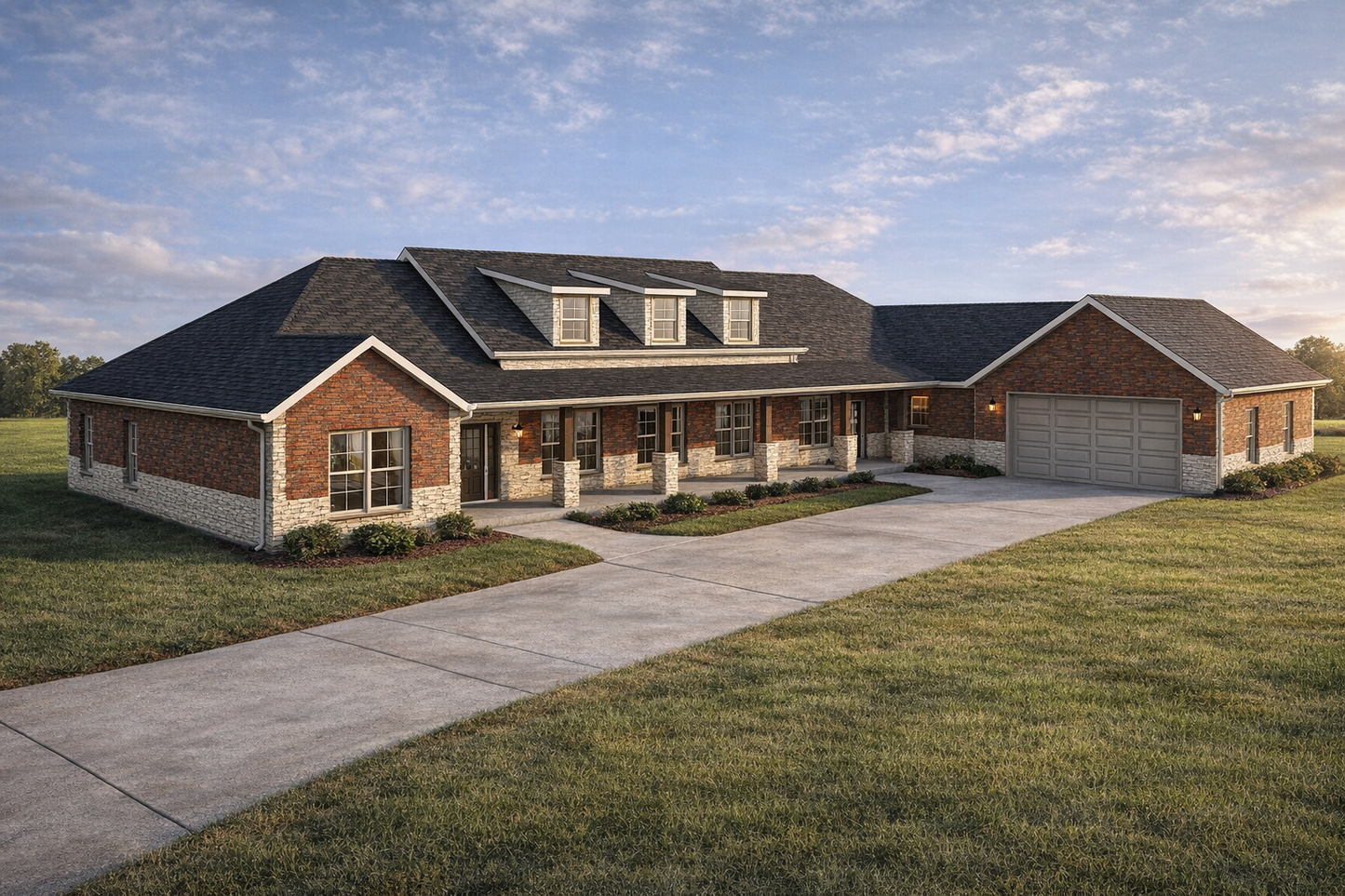 LP-71012 Rhett Barndominium House Plan