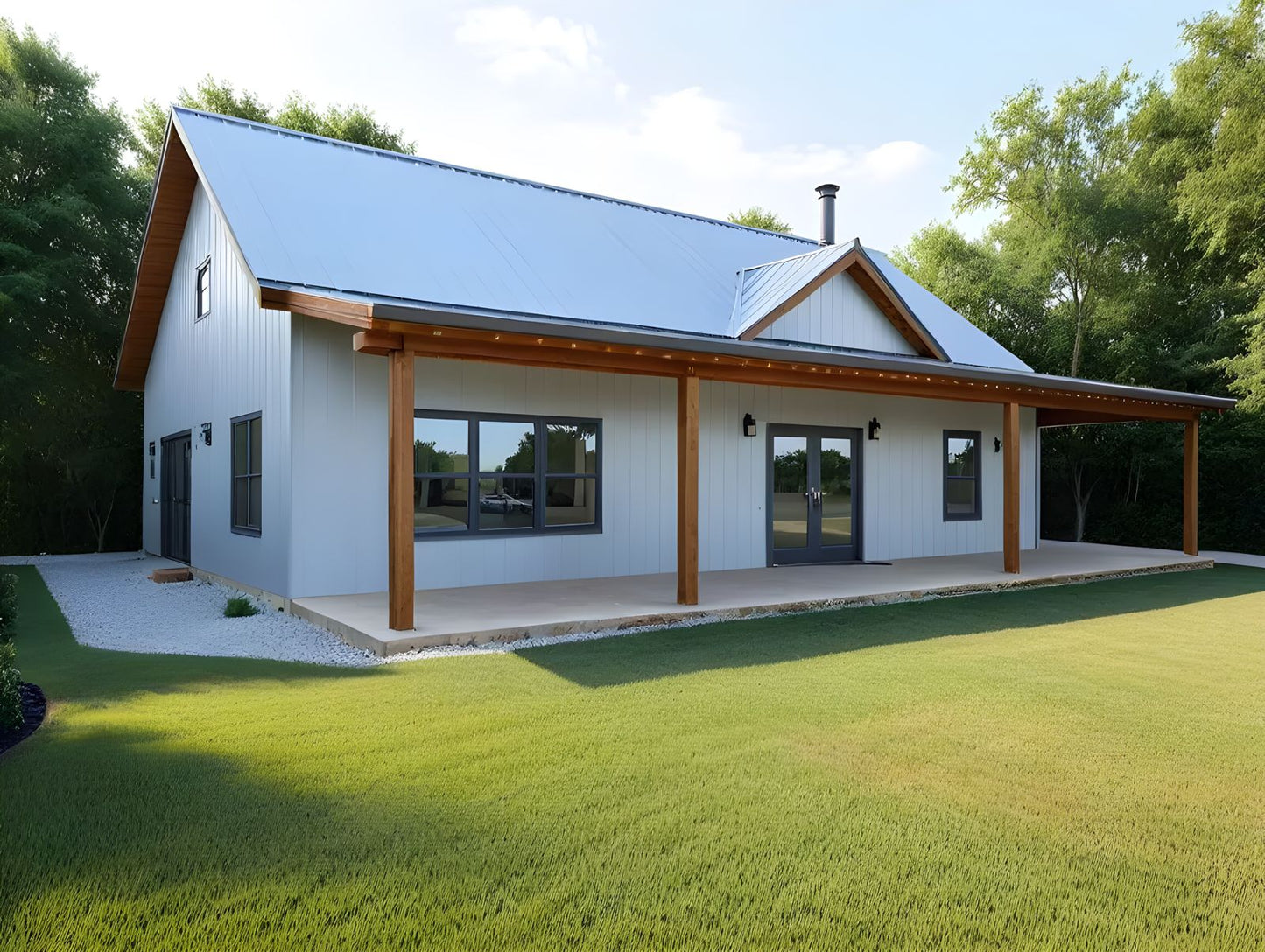 BCO-40032 Barndominium House Plan