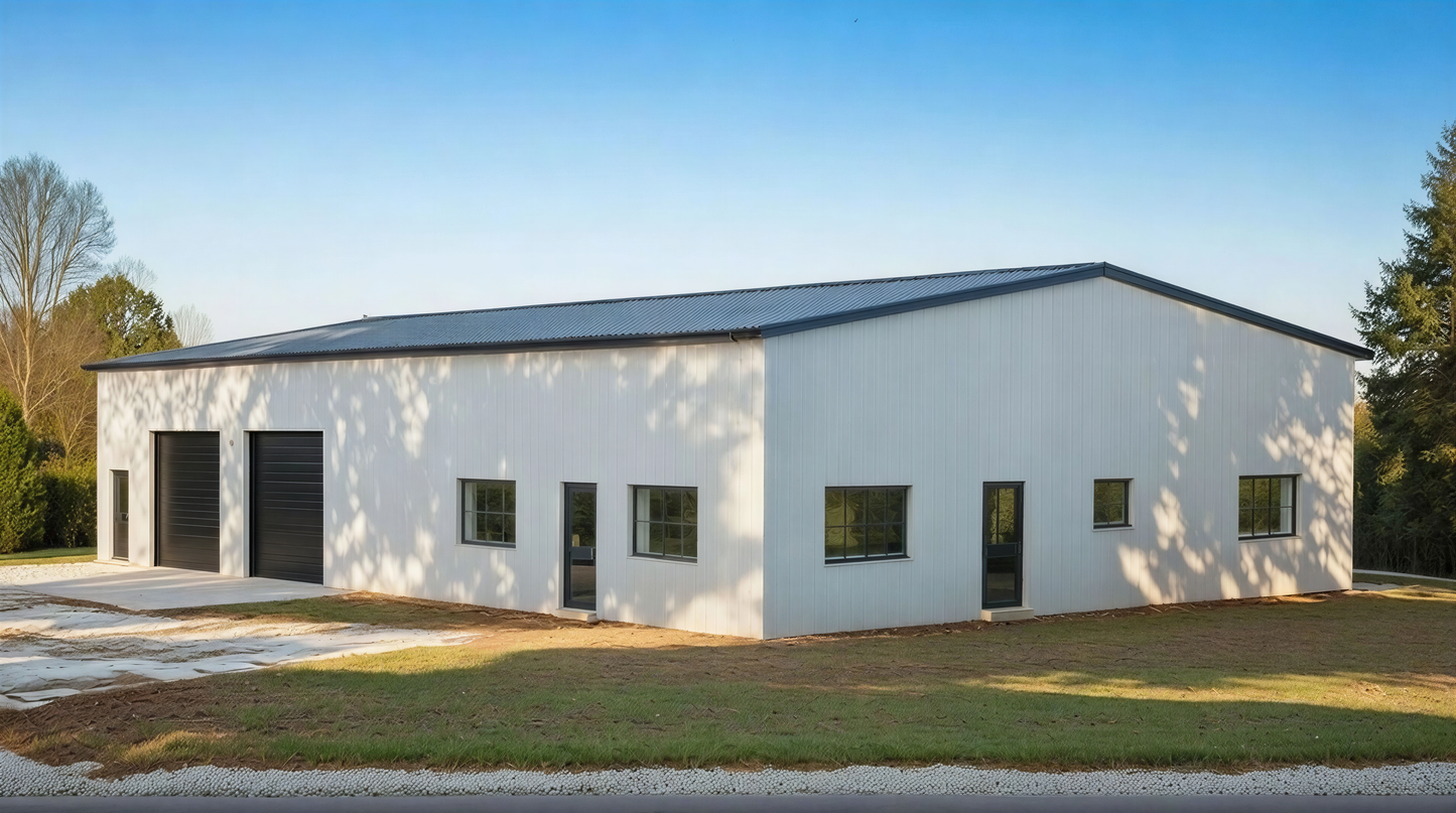 PL-2123 Faulkner Barndominium House Plan