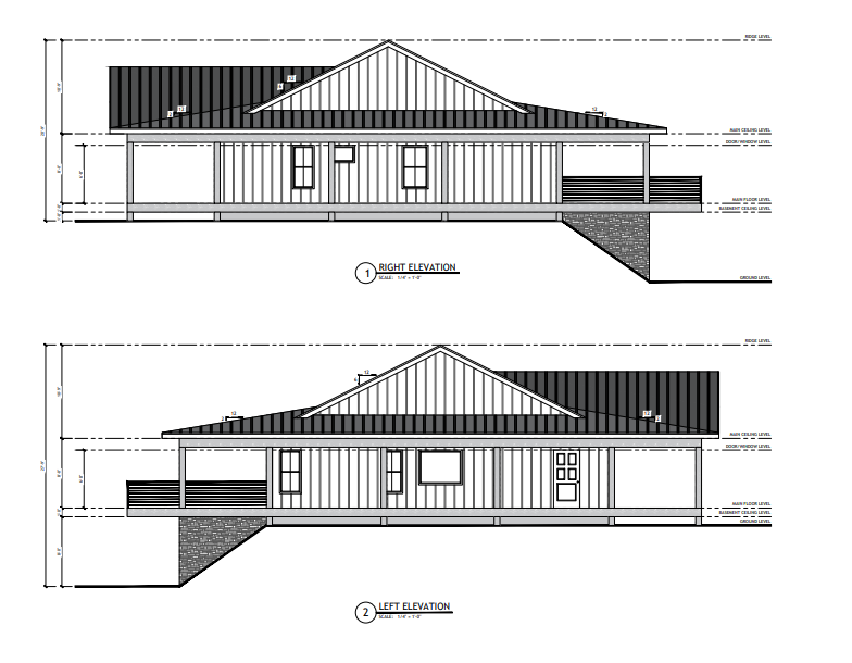 PL-2817 Randi Barndominium House Plan