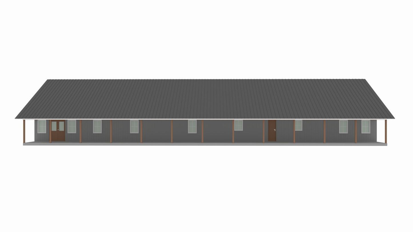 PL-2823 Helen Barndominium House Plan