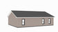 PL-3204 Atticus Barndominium House Plan