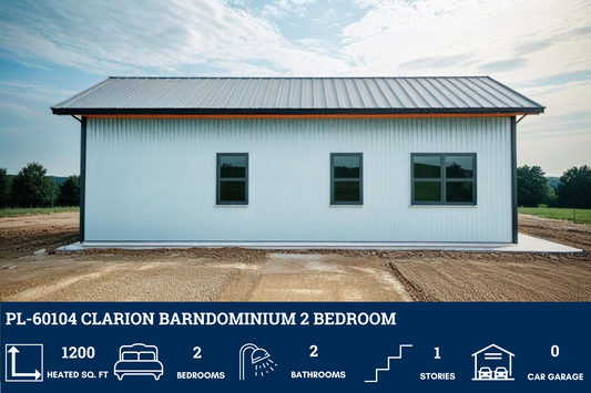 PL-60104 Clarion Barndominium House Plan