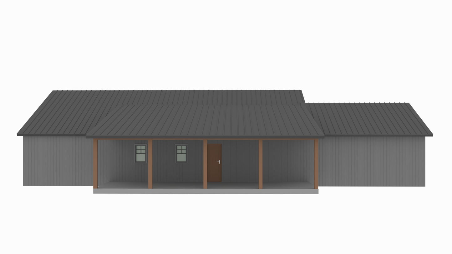 BK-2403 Avery Barndominium Kit