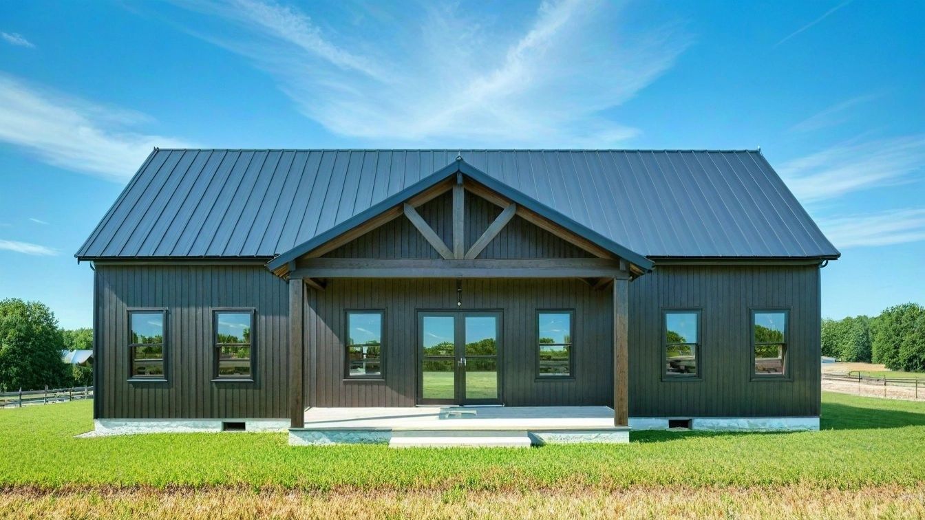 PL-62301-C Claire Barndominium House Plan