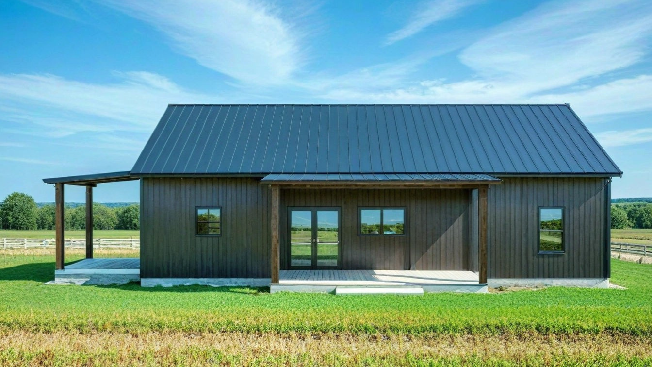 PL-62301-C Claire Barndominium House Plan
