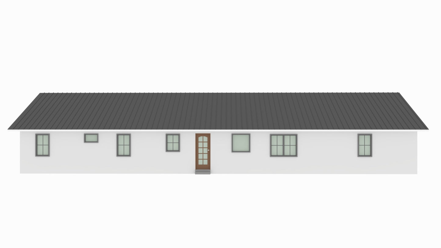 PL-62312-D Devin Barndominium House Plan