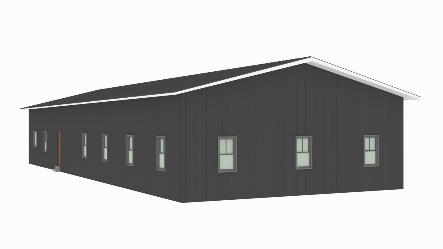 PL-62504 Cameron Barndominium House Plan