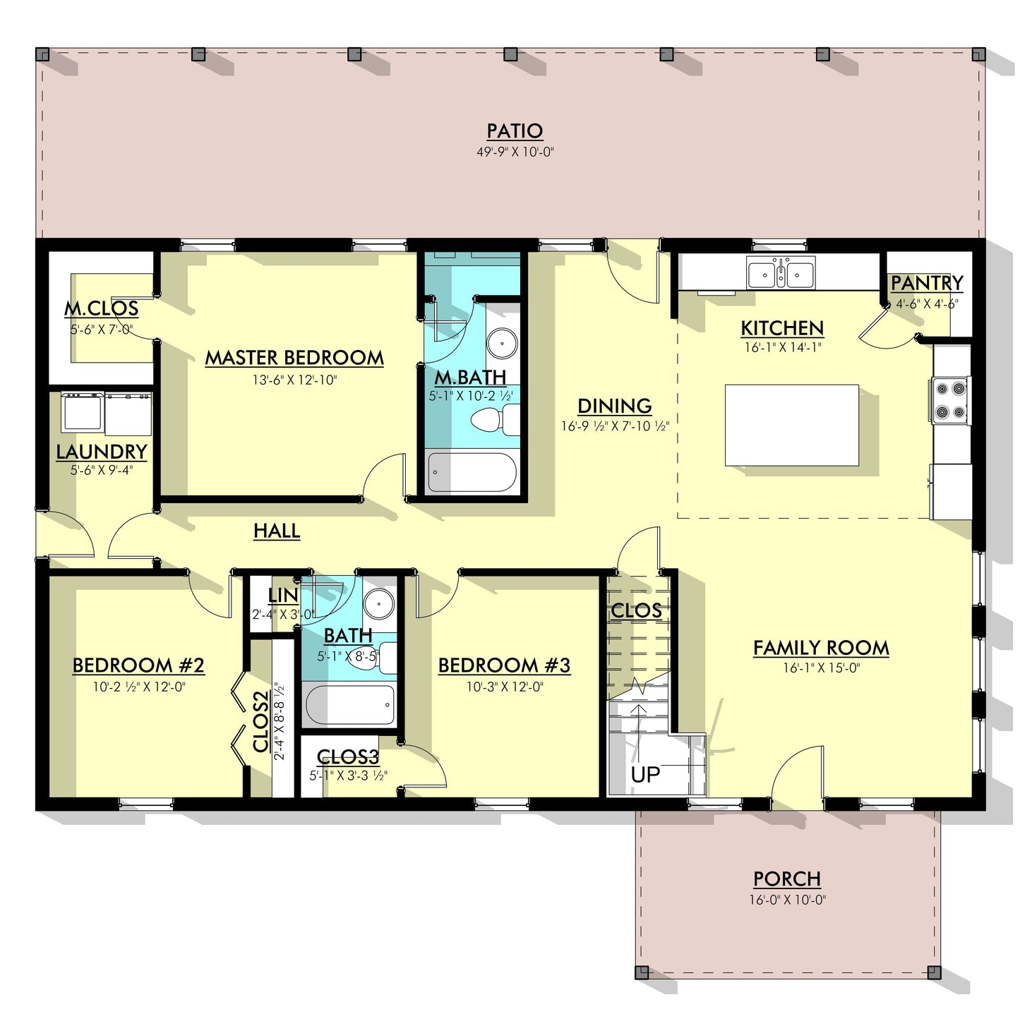 PL-62517 Adan Barndominium House Plan
