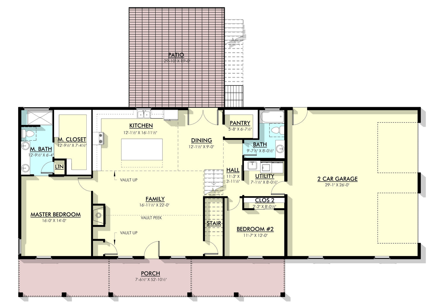 PL-62777 Crystal Barndominium House Plan