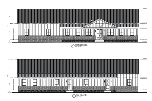 SV-5501-A Ariane Barndominium House Plan