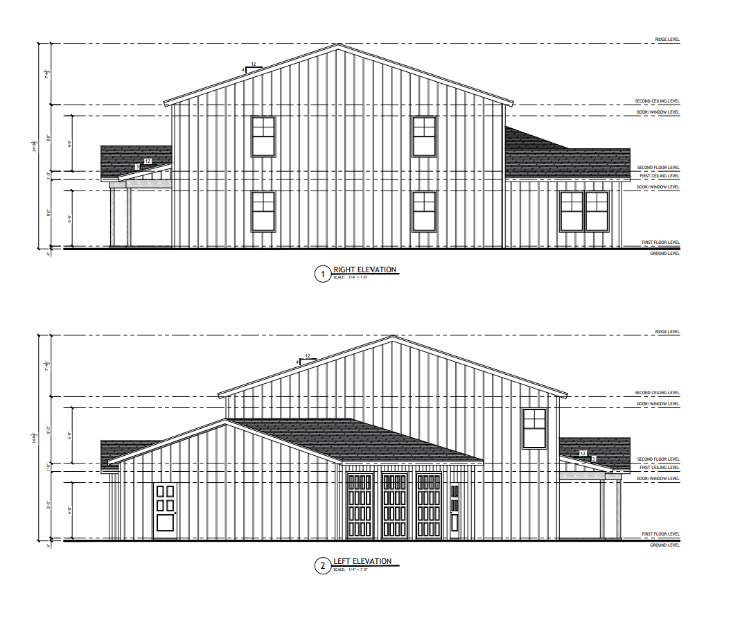 PL-64006-A Appletree Barndominium House Plan
