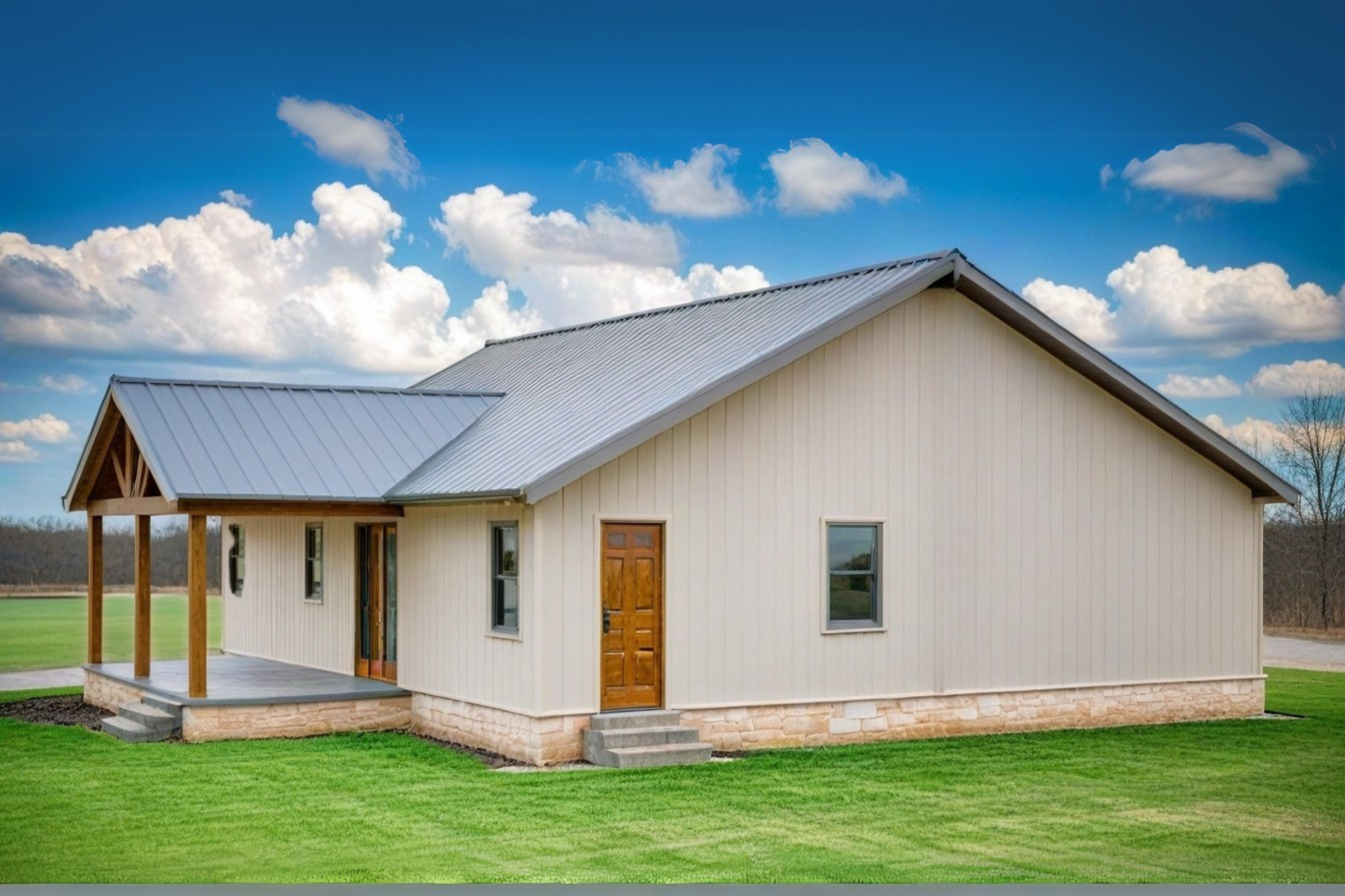 PL-64013 Gibbons Barndominium House Plan