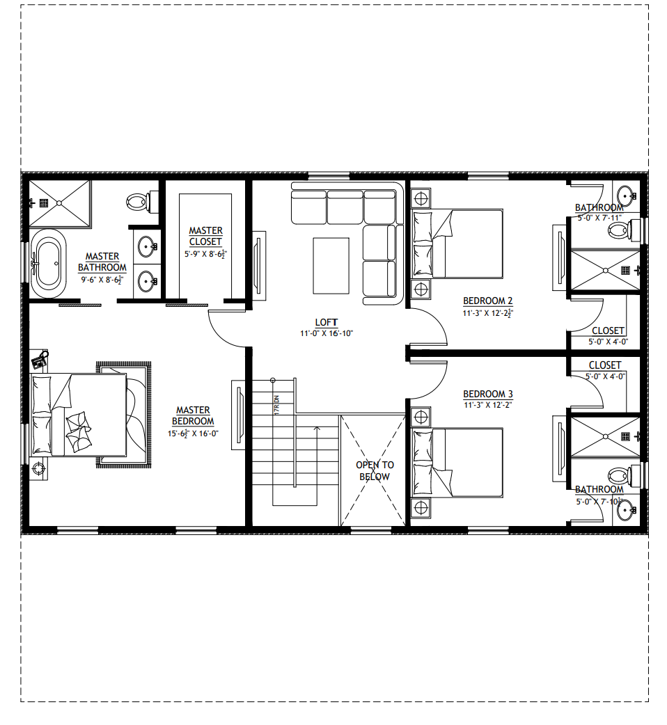 PL-64014 Cedar Barndominium House Plan
