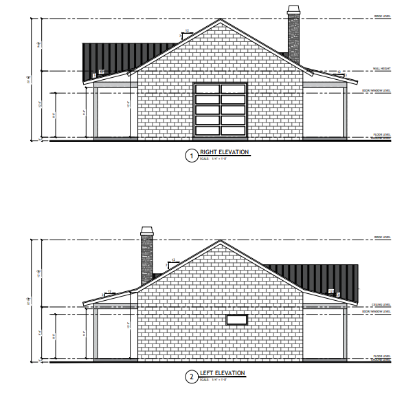 PL-64017 Pecan Barndominium House Plan