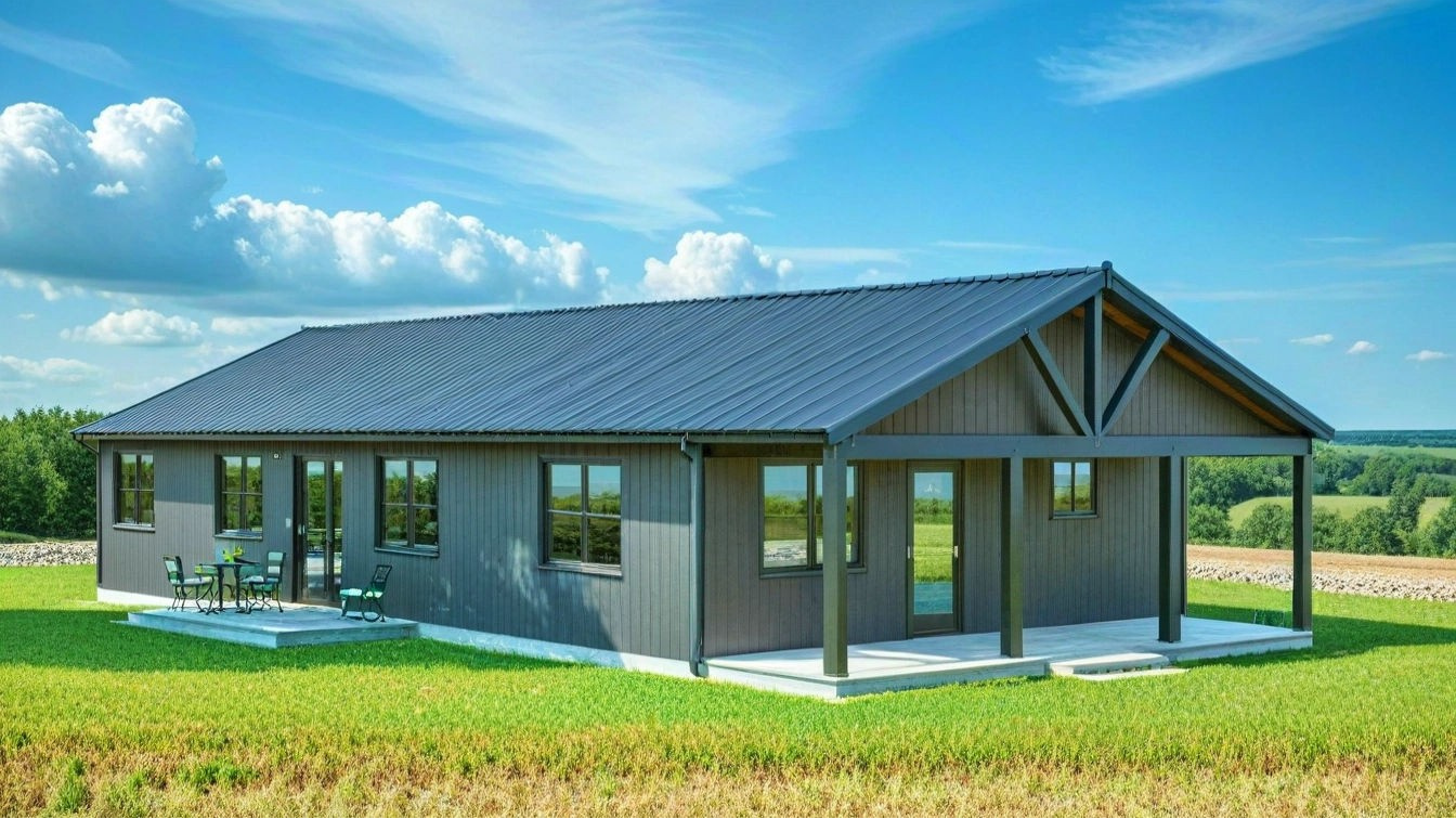 PL-64032 Abraham Barndominium House Plan