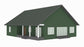 PL-64038 Caesar Barndominium House Plan