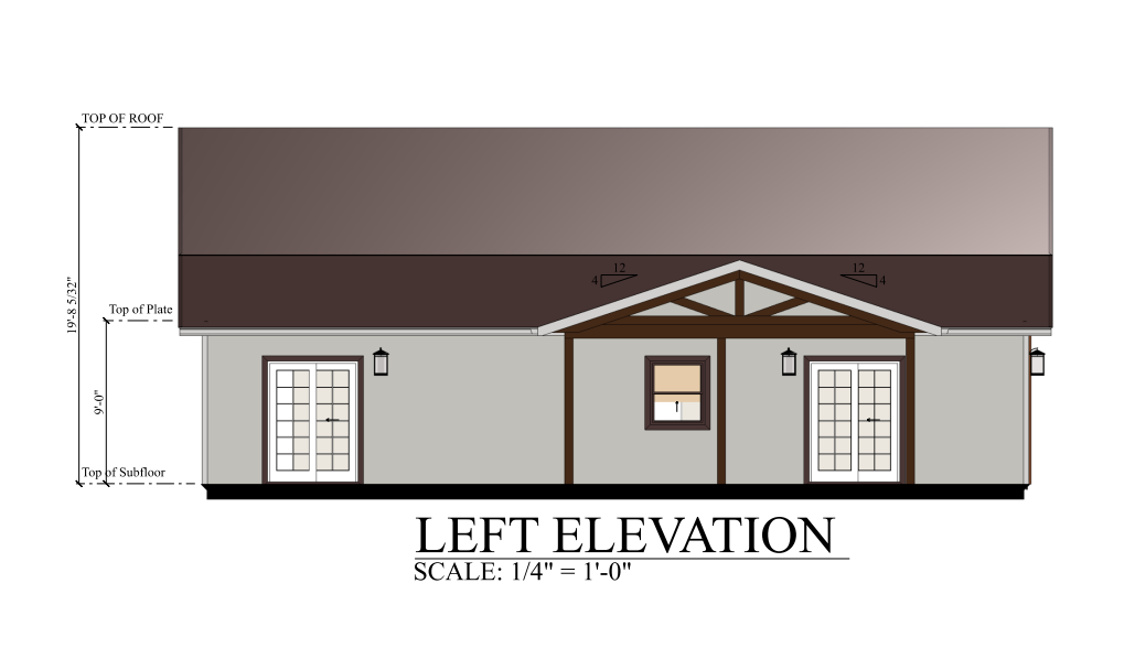 PL-69201 Timothy Barndominium House Plan