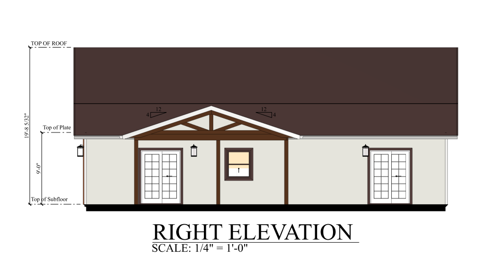 PL-69201 Timothy Barndominium House Plan