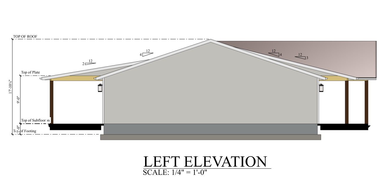 PL-71002 Riley Barndominium House Plan
