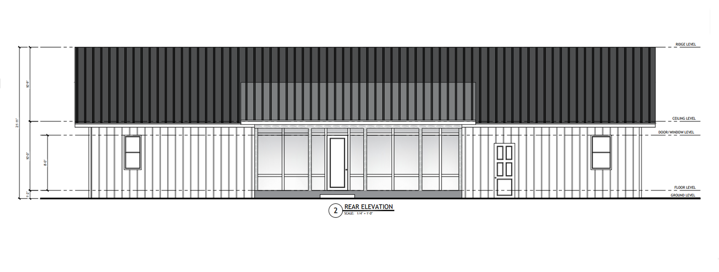 PL-71006 Katrina Barndominium House Plan