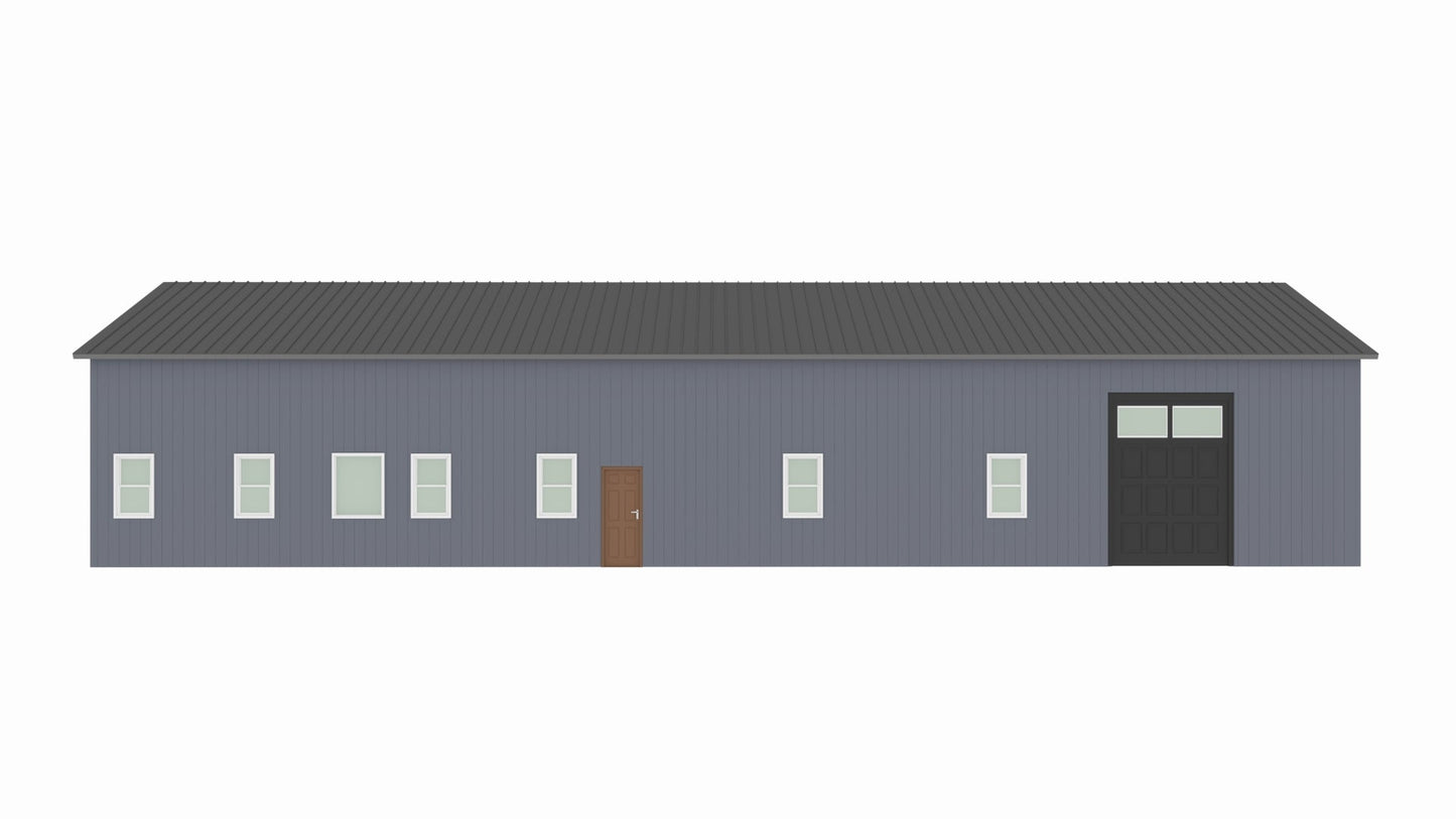 PL-71007-M Michelle Barndominium House Plan