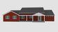 PL-62650 Oakdale Barndominium House Plan