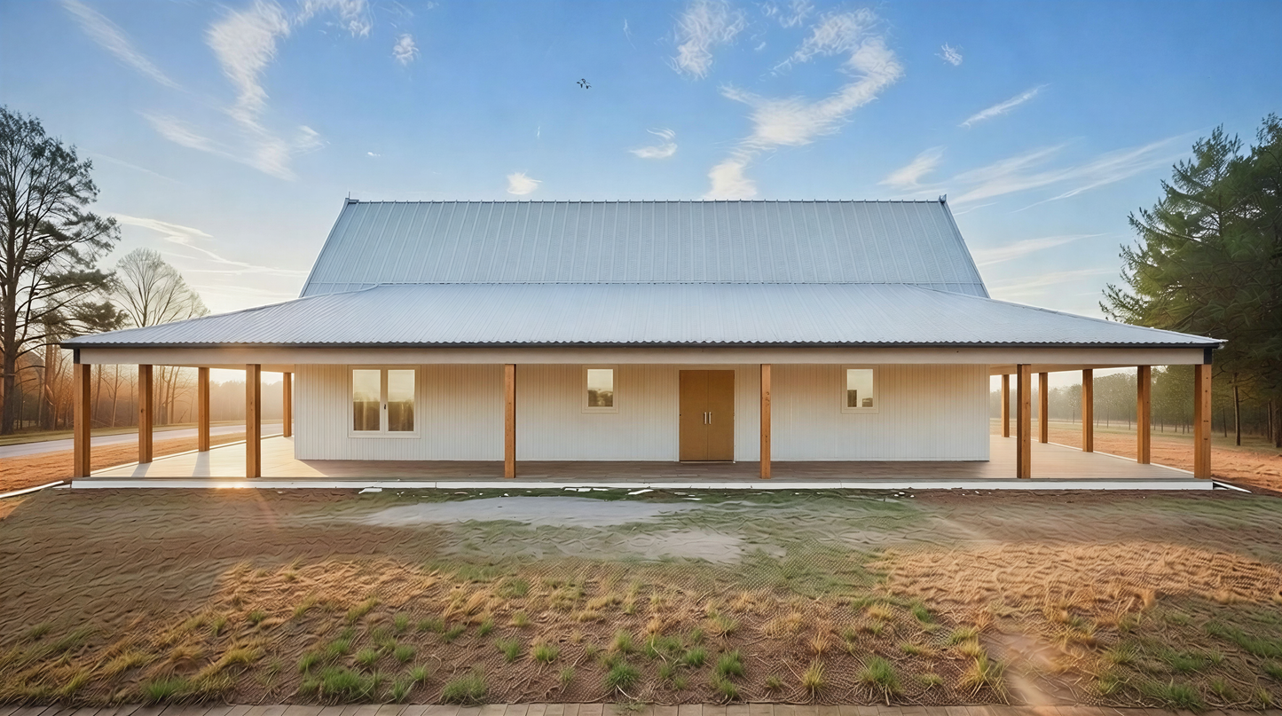 RP-10004-G Gus Barndominium House Plan