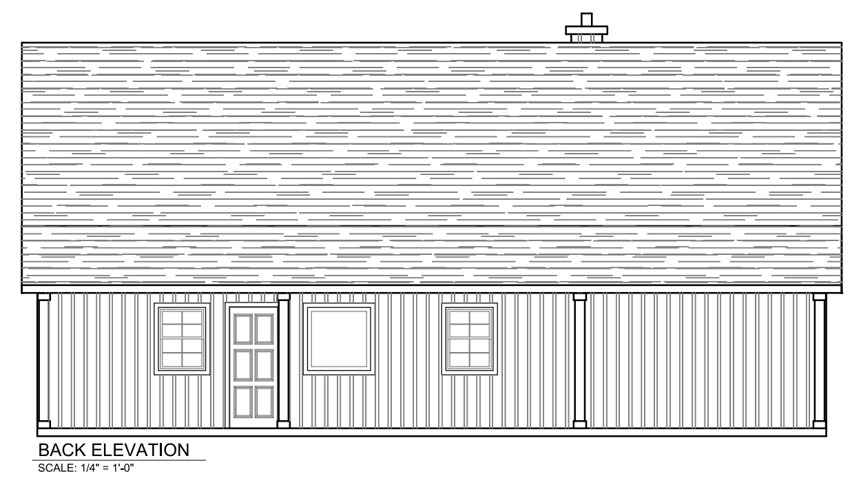 RP-10005 Hopkins Barndominium House Plan