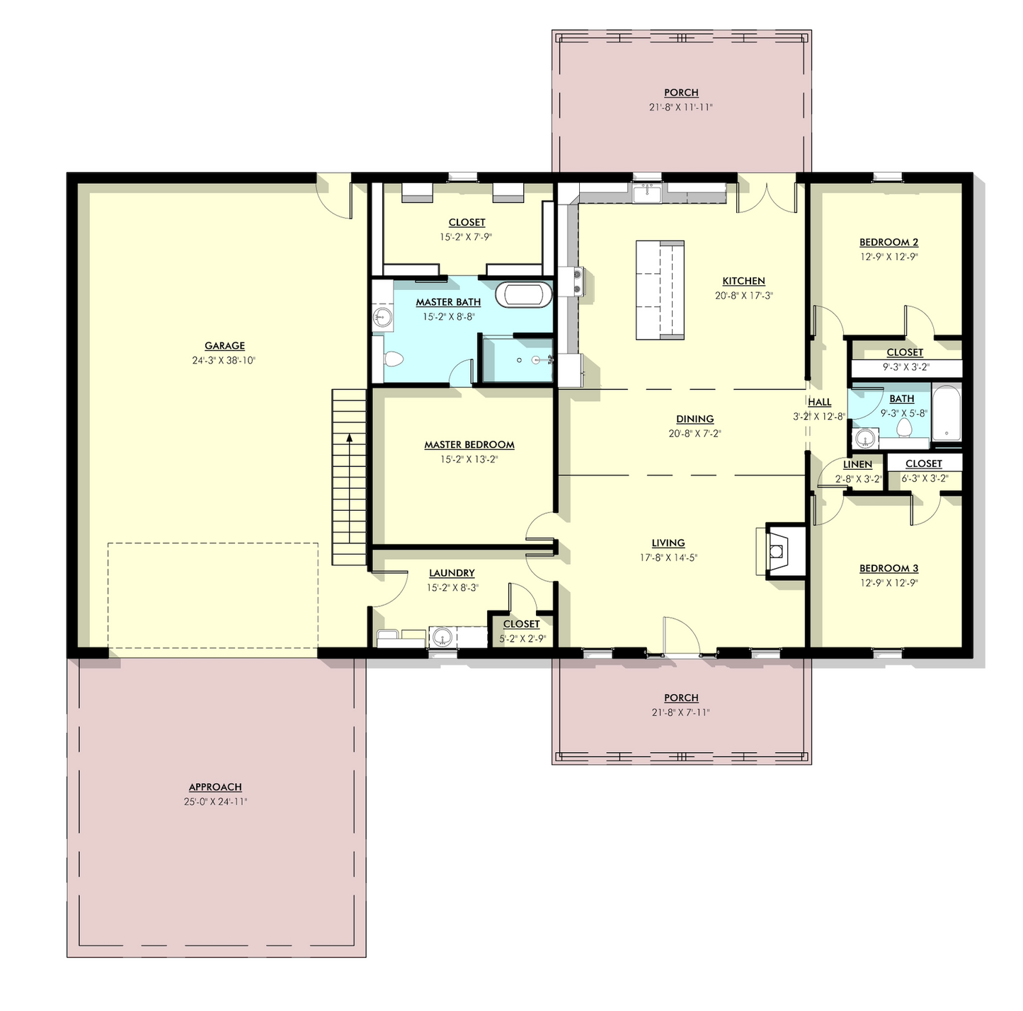 LP-3202 Phoenix Barndominium House Plan