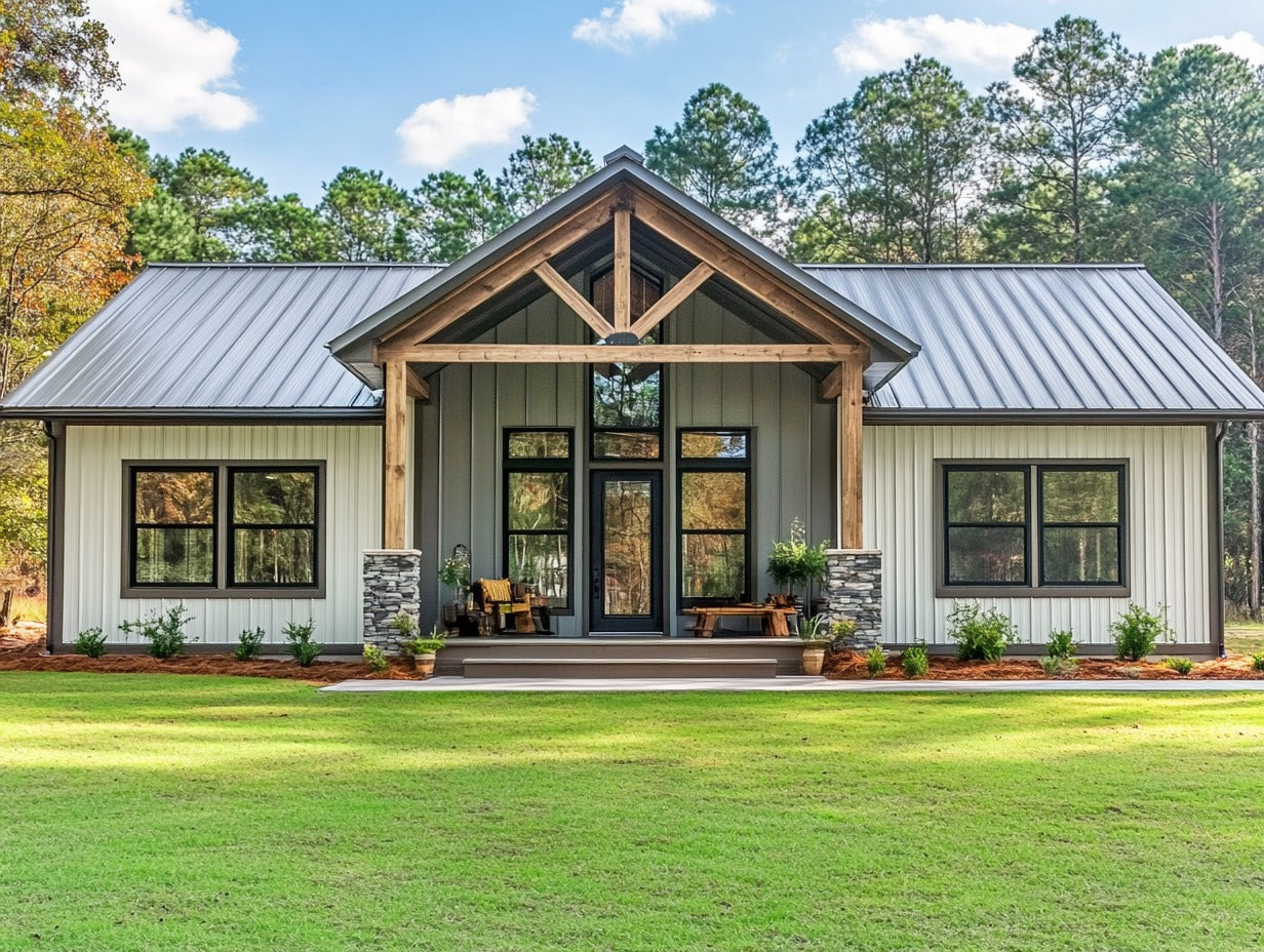 BCO-40057 Dominic Barndominium House Plan