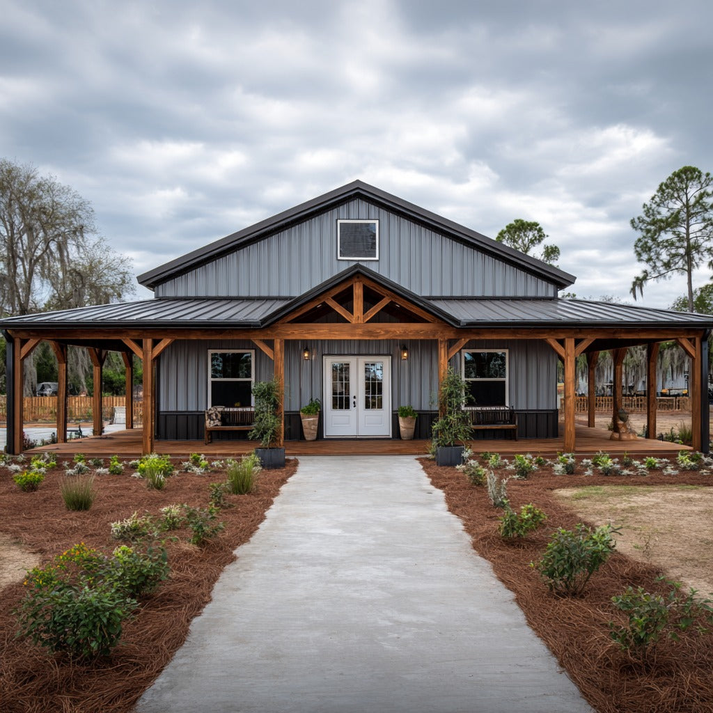 BCO-40167 Barndominium House Plan