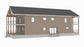 PL-64022 April Barndominium House Plan