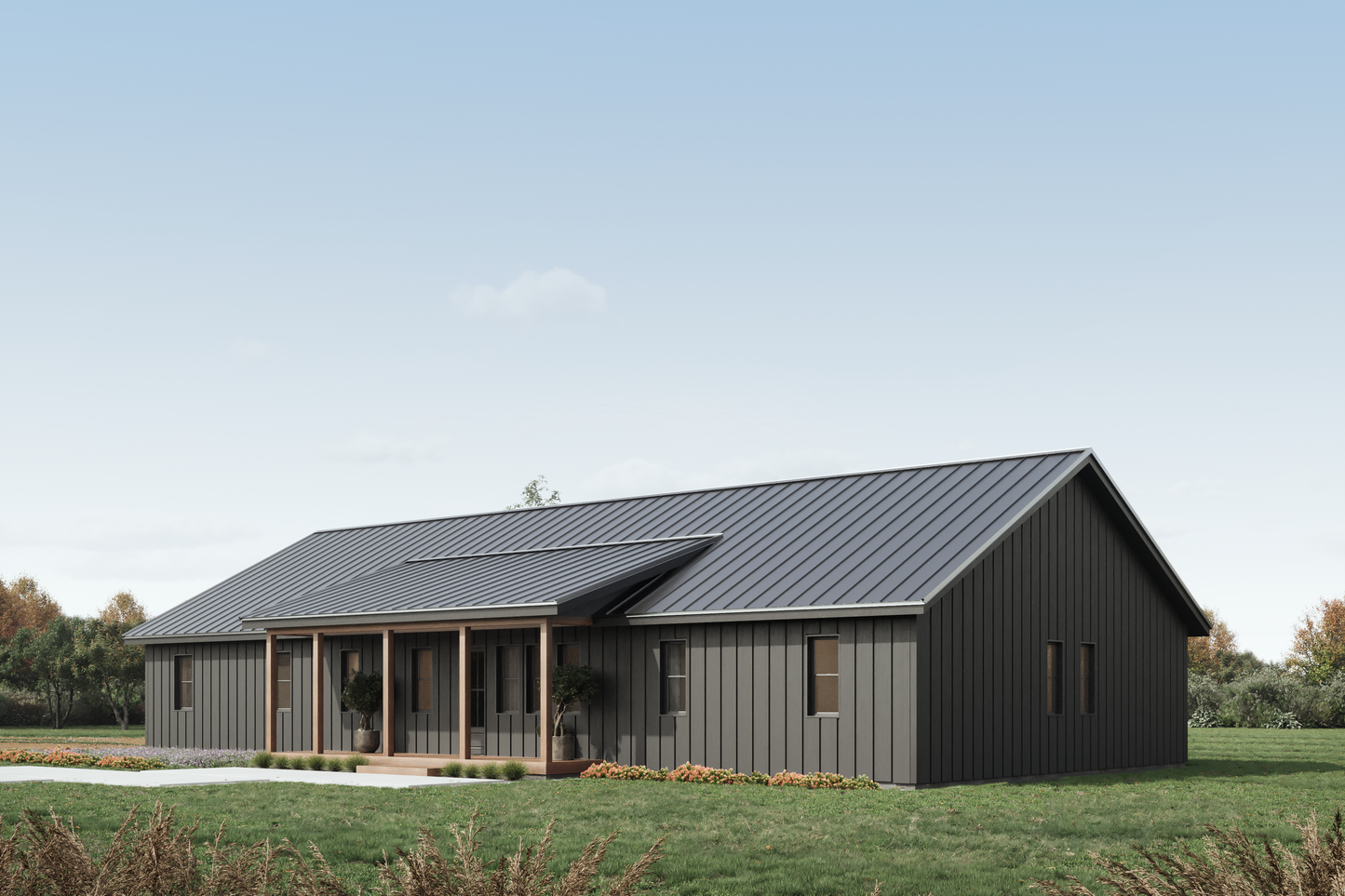 PL-71006 Katrina Barndominium House Plan