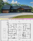 PL-61313 Pinewood Barndominium House Plan